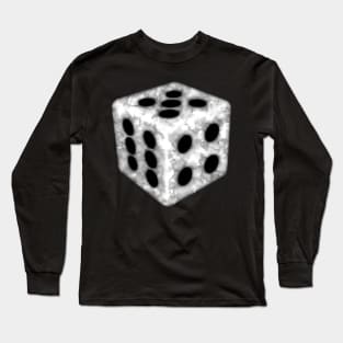 Marble Die (Dice) for Epic Gamers Long Sleeve T-Shirt